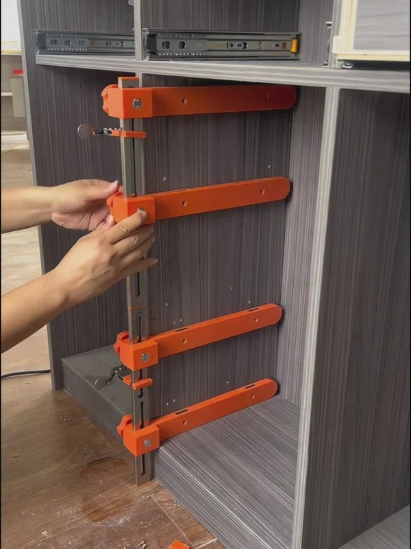 Drawer Slide Jig with Toggle Clamps