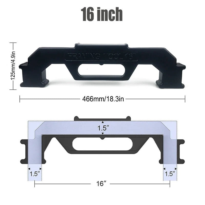 Aluminum Alloy Framing Stud Layout Tool