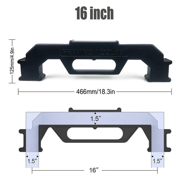 Aluminum Alloy Framing Stud Layout Tool
