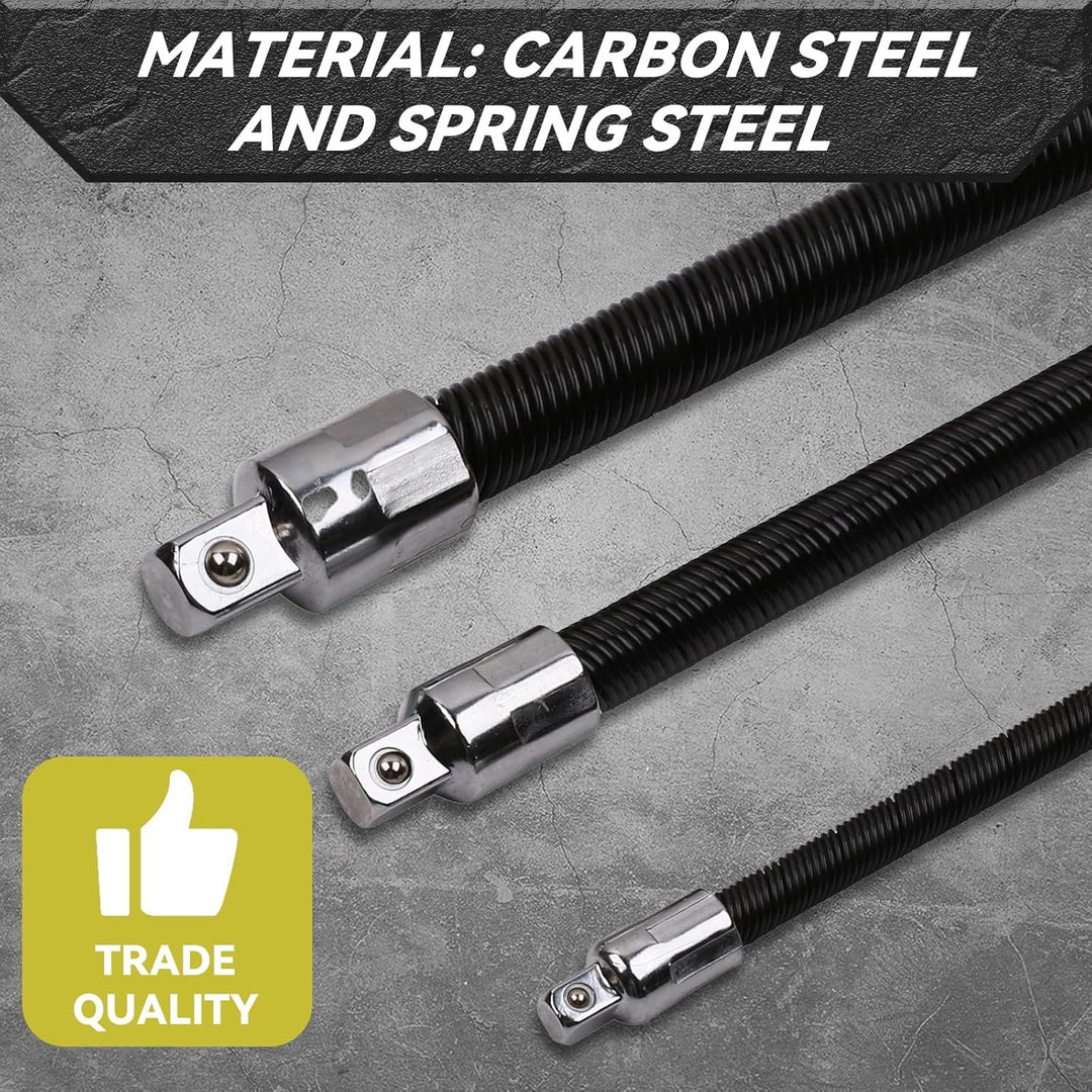 Professional 3-Piece Flexible Extension Set