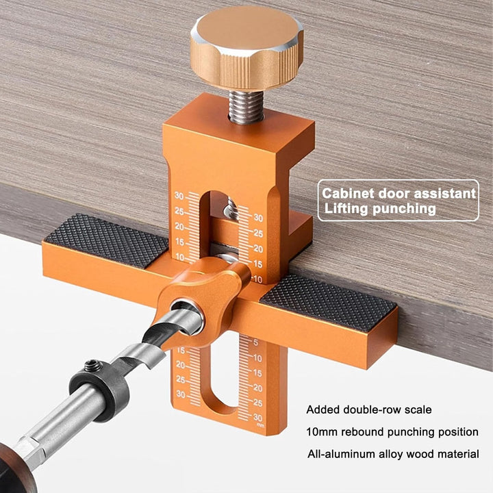 2-in-1 Precision Cabinet Door Mounting Jig