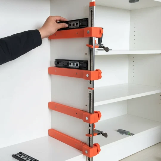 Drawer Slide Jig with Toggle Clamps