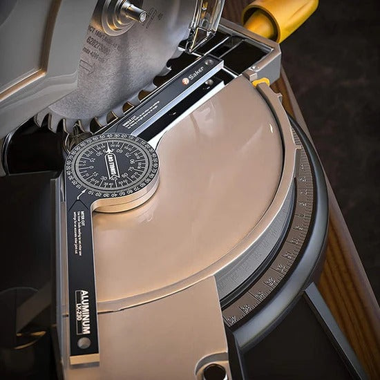 7-inch Aluminum Mitre Saw Conveyor | Precision Angle Finder