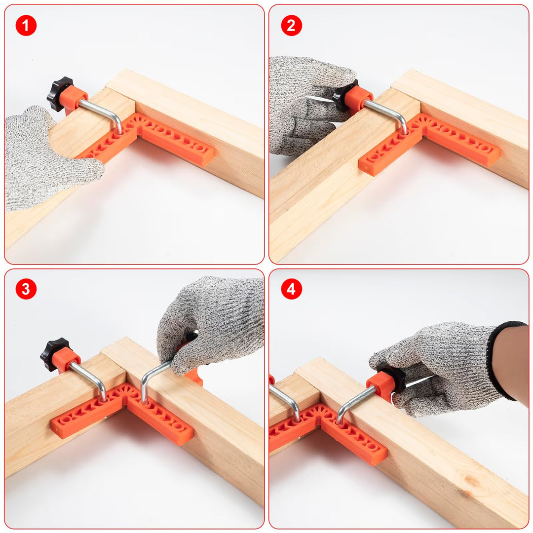 90 Degree Corner Clamp & Positioning Square Set