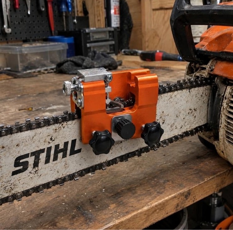 Precision Chainsaw Sharpener Jig