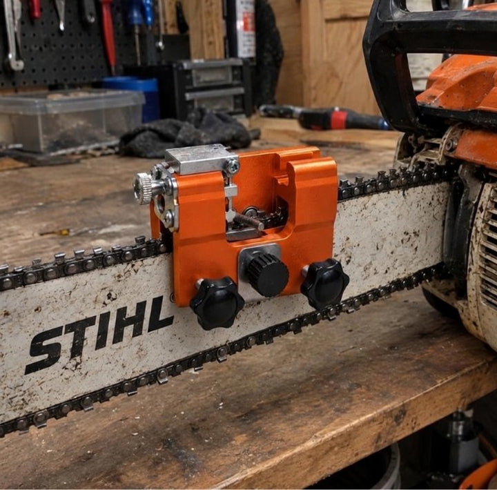 Precision Chainsaw Sharpener Jig