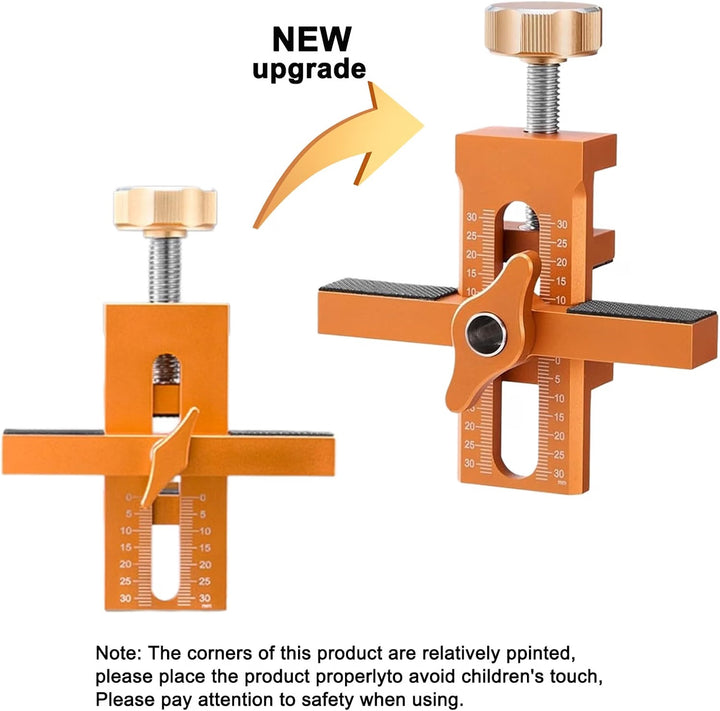 2-in-1 Precision Cabinet Door Mounting Jig