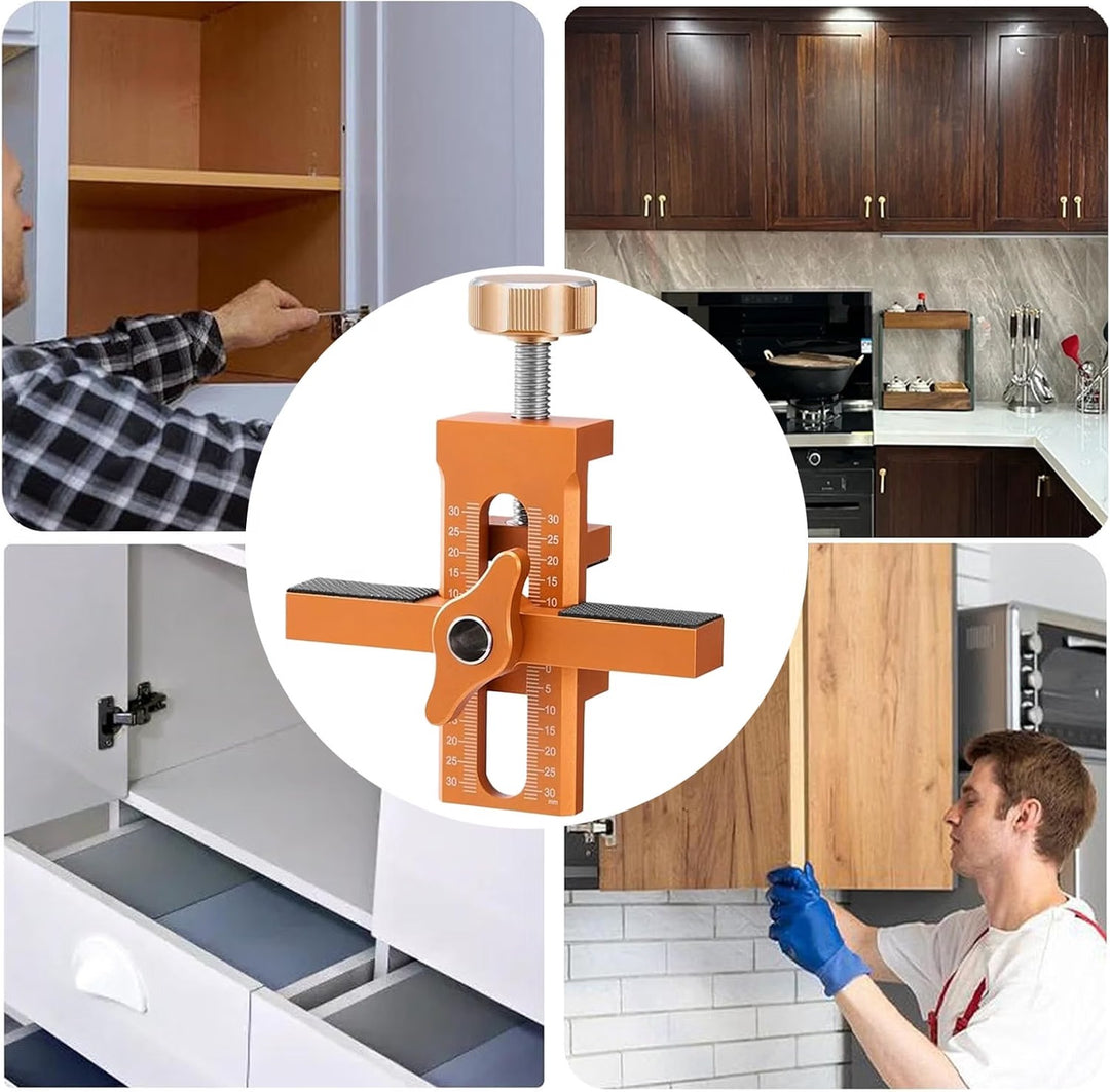 2-in-1 Precision Cabinet Door Mounting Jig