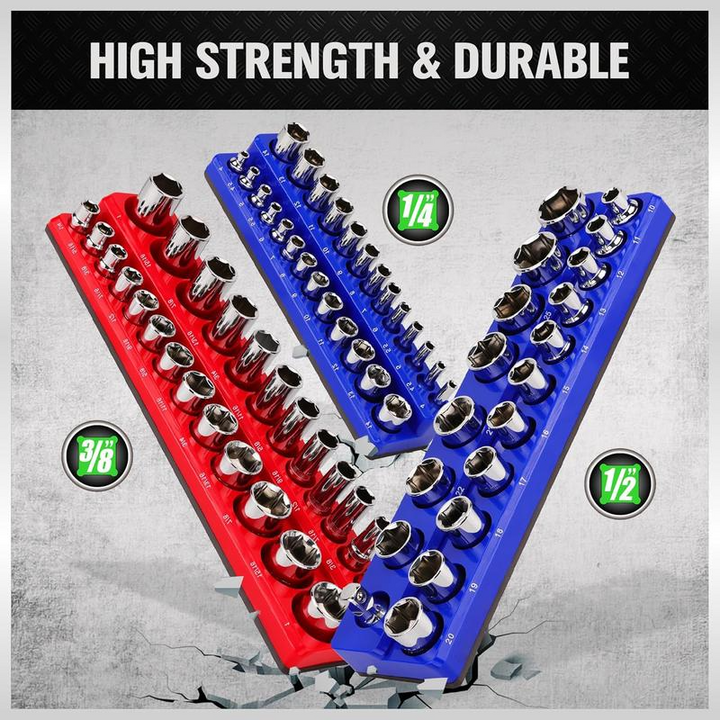 Professional 143-Piece Socket Organizer Set