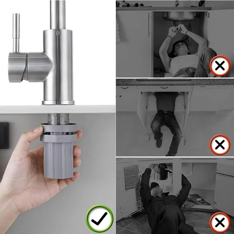 Quick-Install Anti-Loosening Faucet Nut