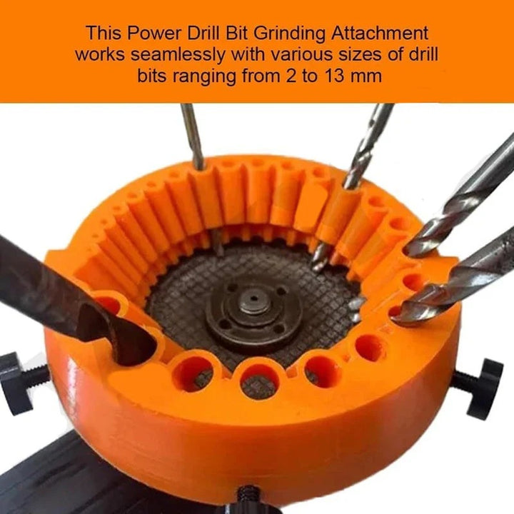Multipurpose Drill Bit Sharpener for Angle Grinders