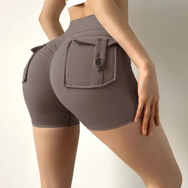 Ladies' Sculpting High-Waist Shorts