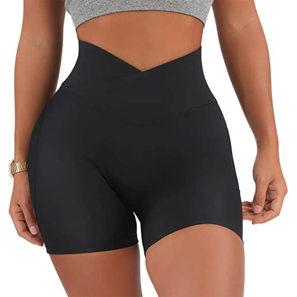 High Waist Yoga Fit Shorts