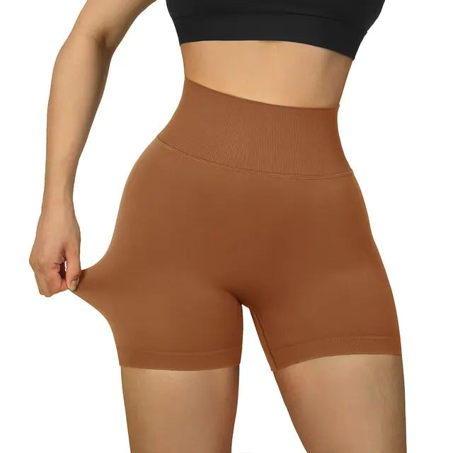 High Waist Yoga Fit Shorts