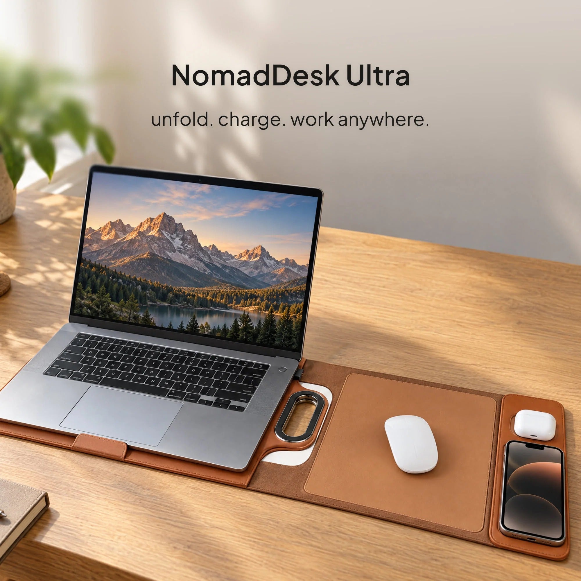 NomadDesk Ultra folding mobile workstation
