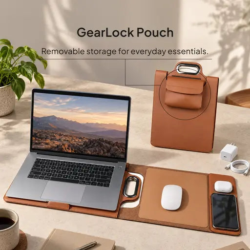 Removable GearLock accessories pouch