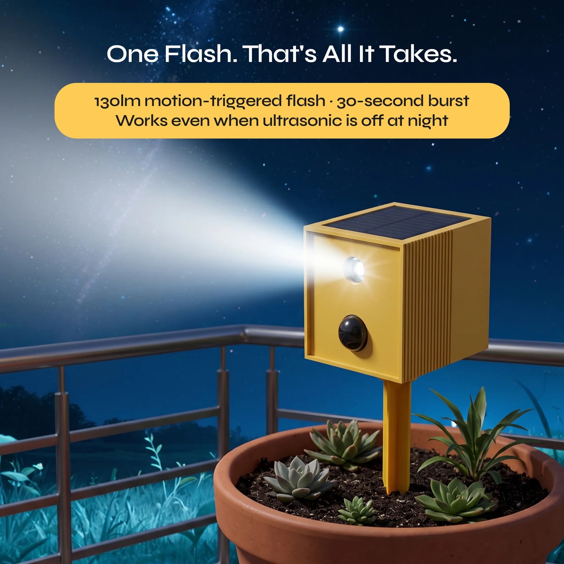 LED flash feature